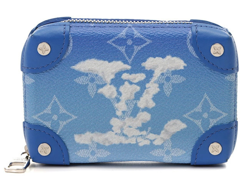 LOUIS VUITTON wallet Soft Trunk Necklace Monogram Clouds